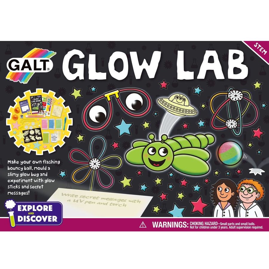 Set Experimente Glow Lab