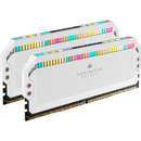 Dominator Platinum RGB White 32GB (2x16GB) DDR5 5600MHz CL36 Dual Channel Kit