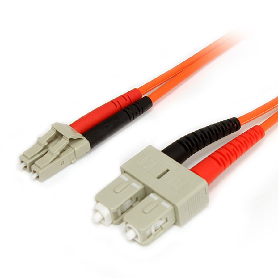 Cablu fibra optica LC - SC 1m Orange