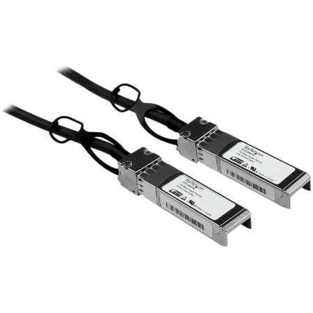 Cablu fibra optica StarTech SFP+ - SFP+ 3m Black