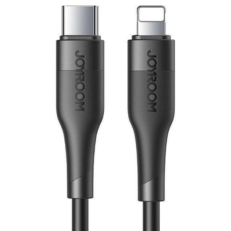 Cablu de date S-1224M3, USB Type-C/Lightning, PD 20W, 1.2m, Negru