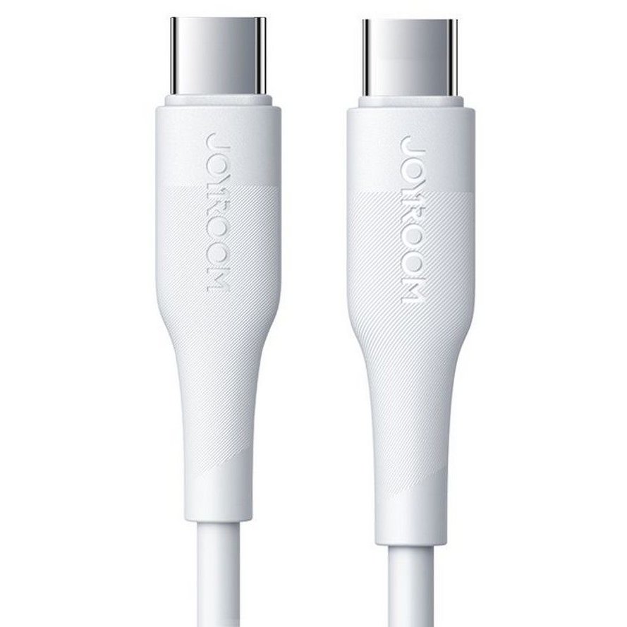 Cablu de date S-1830M3, 2x USB Type-C, PD 60W, 1.8m, Alb