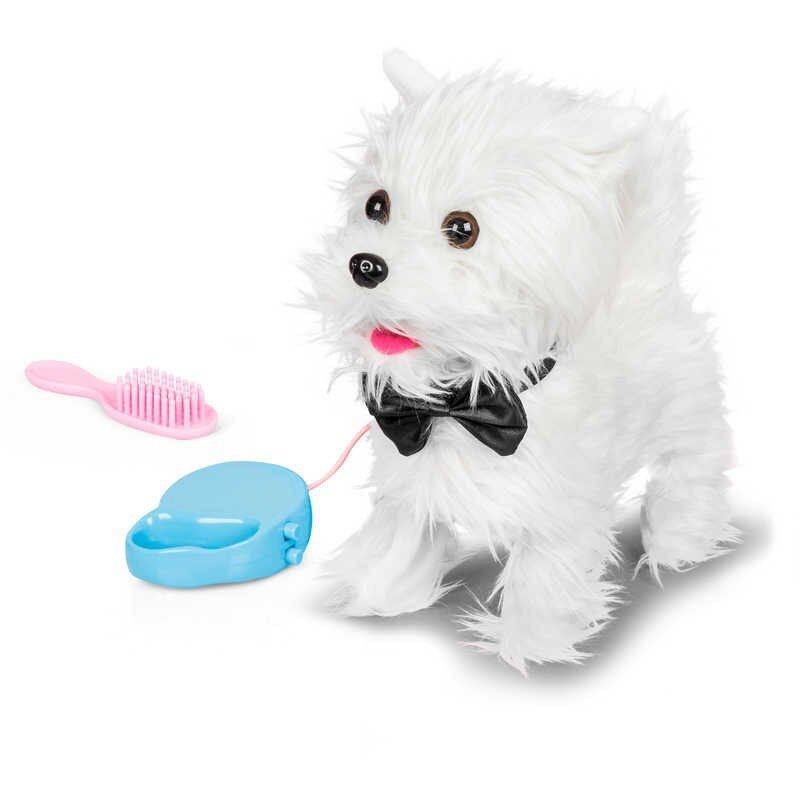 Jucarie Catelusul plimbaret Westie