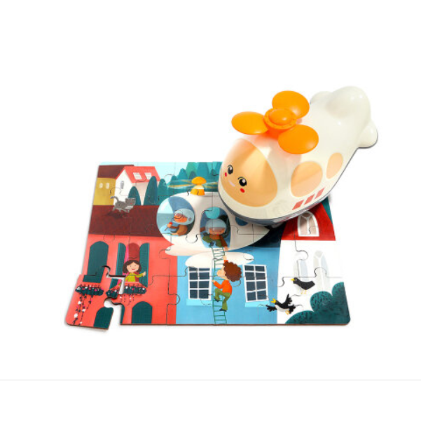 Puzzle din lemn Elicopter