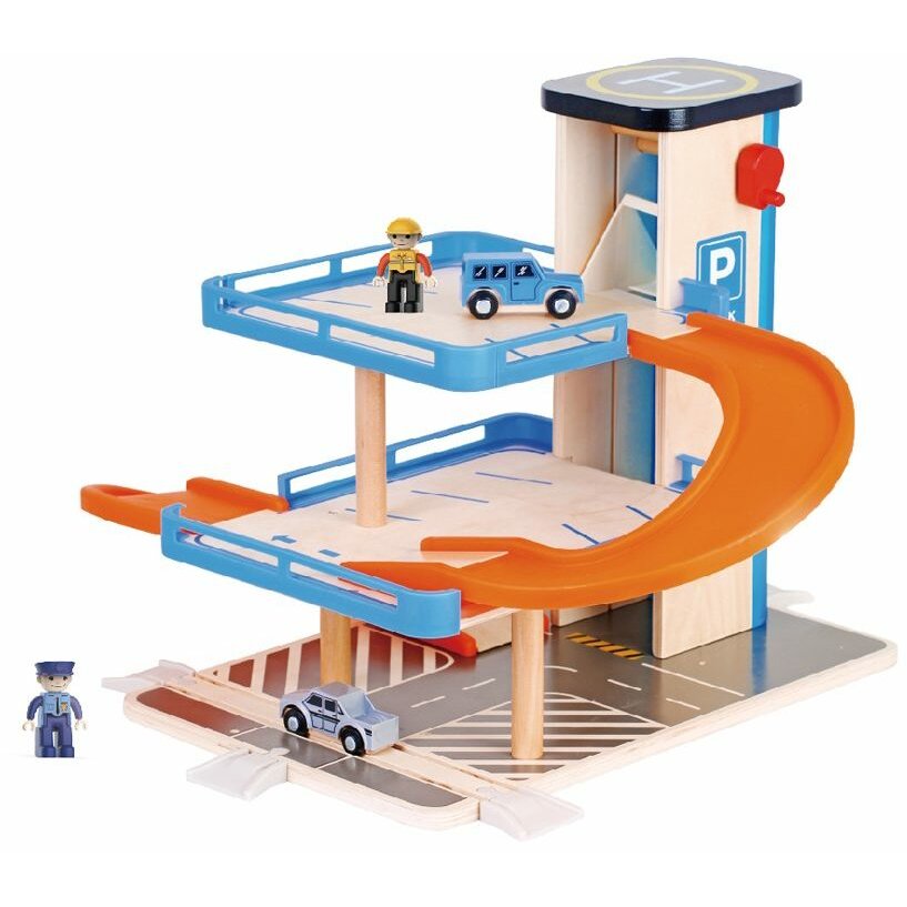 Jucarie Primul meu garaj din lemn