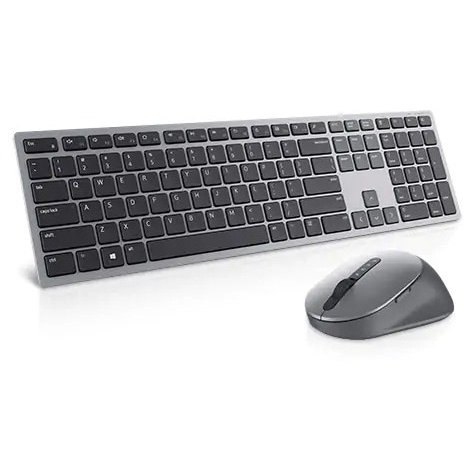 Kit tastatura si mouse KM7321W Titan Grey