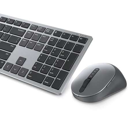 Kit tastatura si mouse Dell KM7321W Titan Grey