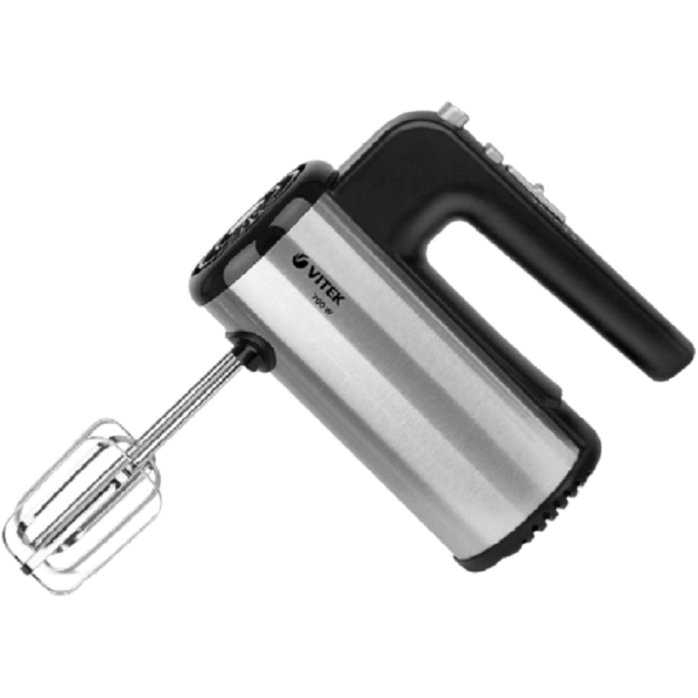 Mixer de mana VT-1411 700W 5 Trepte Viteza Otel inoxidabil Silver