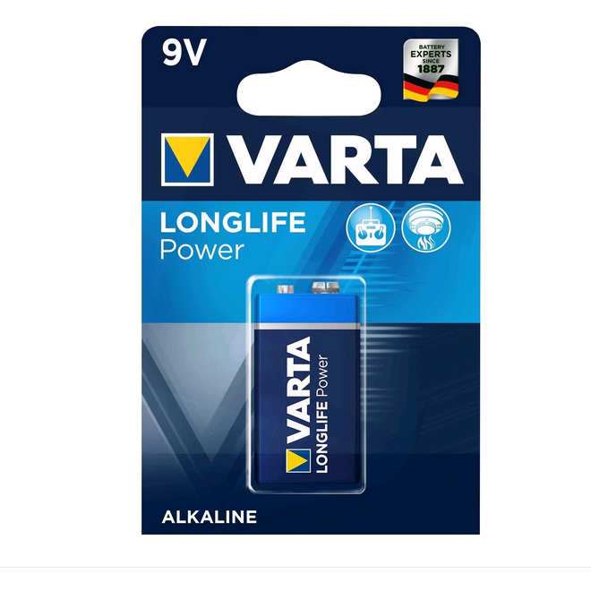 Baterie Alcalina Longlife Power 9V Blister 1 bucata