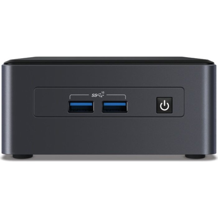 Barebone Nuc Tiger Canyon Intel Core i7-1165G7 no RAM no SSD Free Dos Black