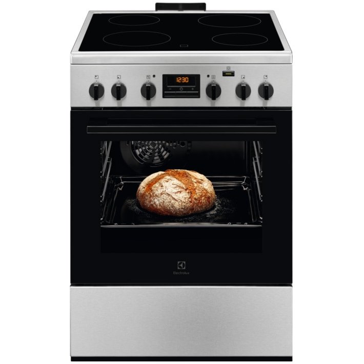Aragaz Vitroceramica LKR664100X 4 zone de gatit Clasa A Inox
