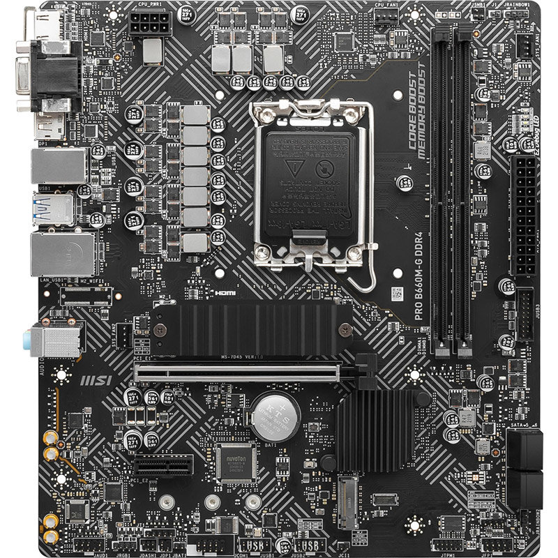 Placa de baza Pro B660M-G DDR4 Intel LGA1700 mATX