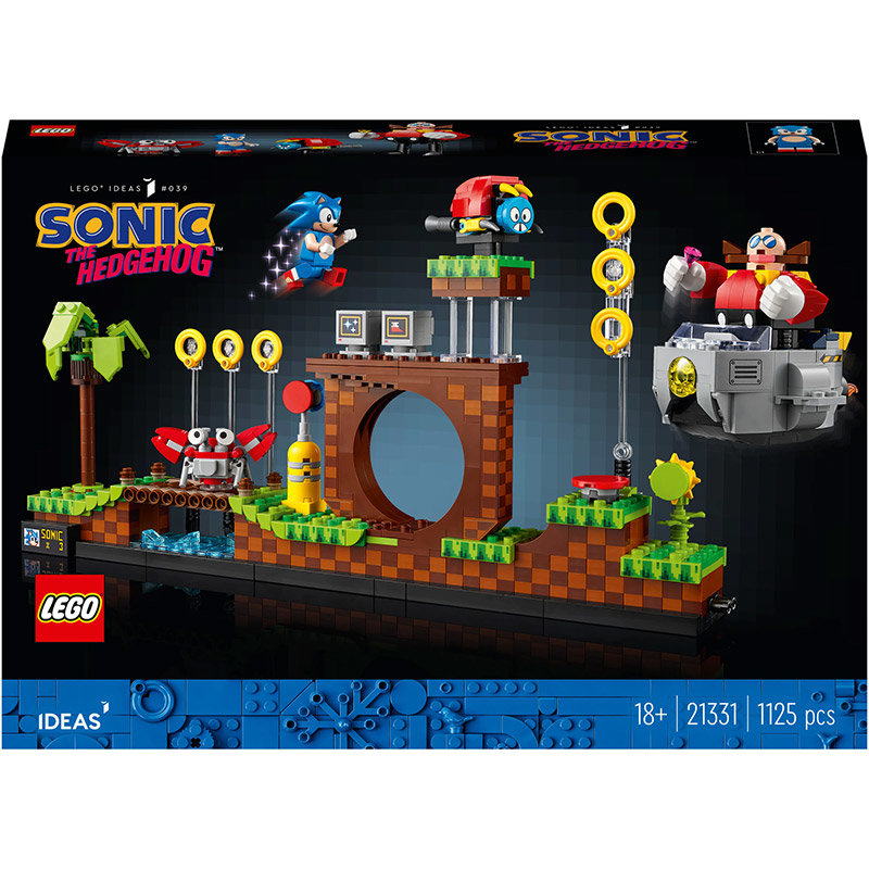 Ideas Sonic the Hedgehog Dealul verde 1125 piese