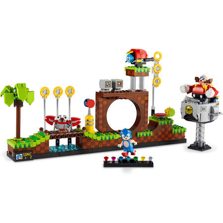 LEGO Ideas Sonic the Hedgehog Dealul verde 1125 piese