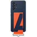 Galaxy A53 5G Silicone Cover with Strap Navy