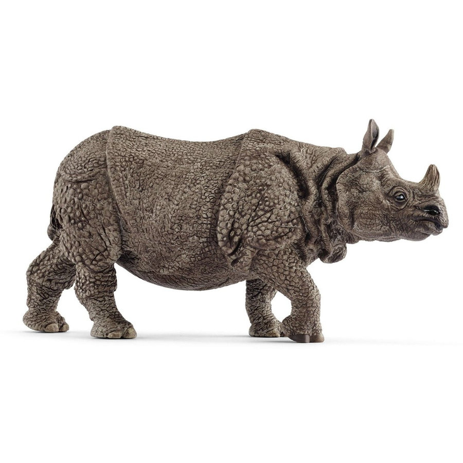 Figurina Wild Life Indian Rhinoceros