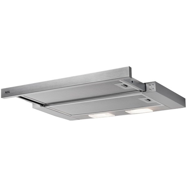 Hota telescopica incorporabila DPB2621S 1 motor 3 viteze 280m3/h Clasa D Silver