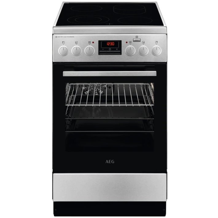 Aragaz Vitroceramica CCB56481BM 4 zone de gatit 50cm Inox