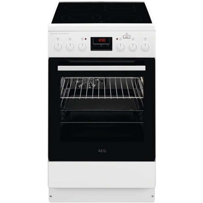 Aragaz Vitroceramica CCB56481BW 4 zone de gatit 50cm White