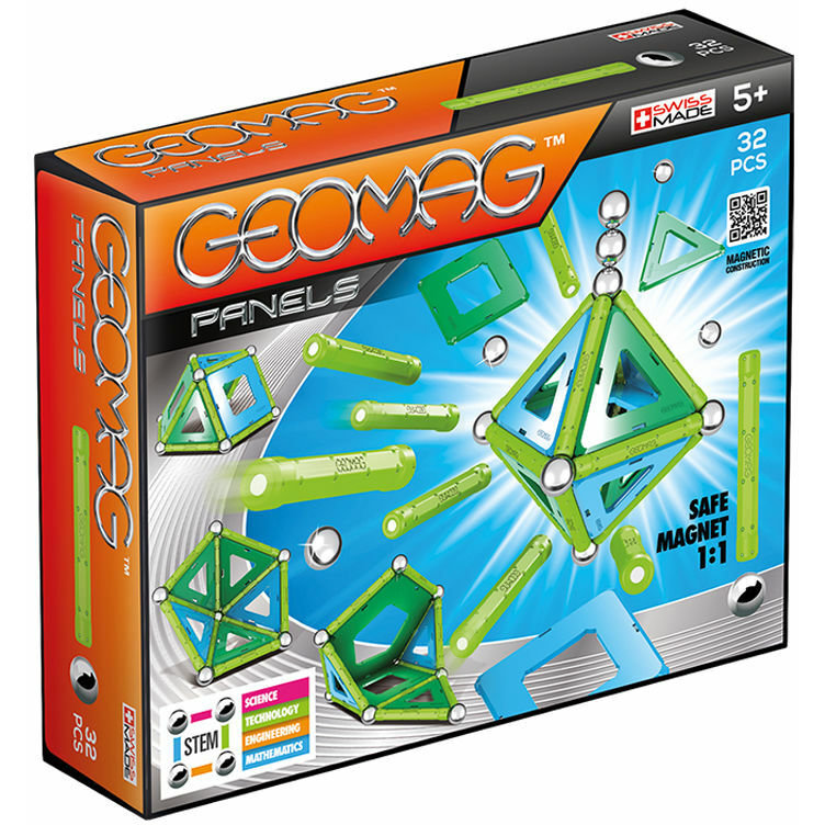 Set de constructie magnetic Panels 32 piese