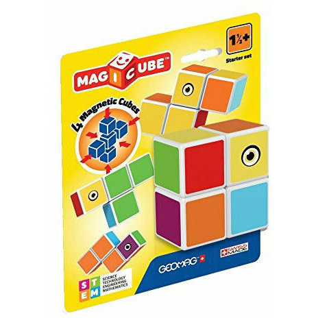 Set de constructie magnetic Magicube Incepatori