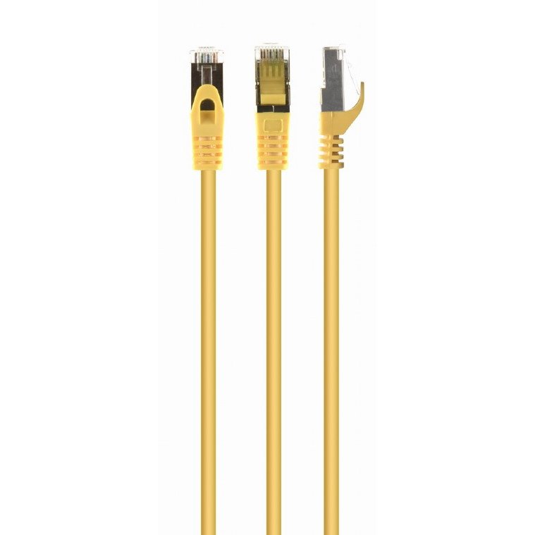Patchcord S/FTP Cat 6A 10m Yellow