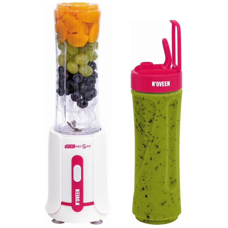 Blender de Masa SB220  Amarant Sport Mix & Fit 300W Alb
