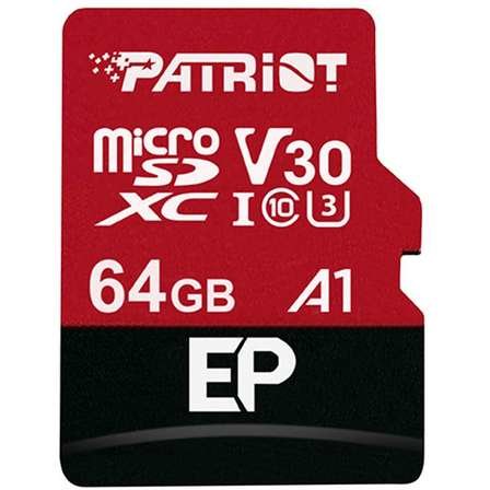 Card Resigilat  EP A1 Series MicroSDXC V30 64GB Clasa 10 UHS-I U3