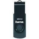 Memorie USB Hama Rotate 64GB USB 3.0 Petrol Blue