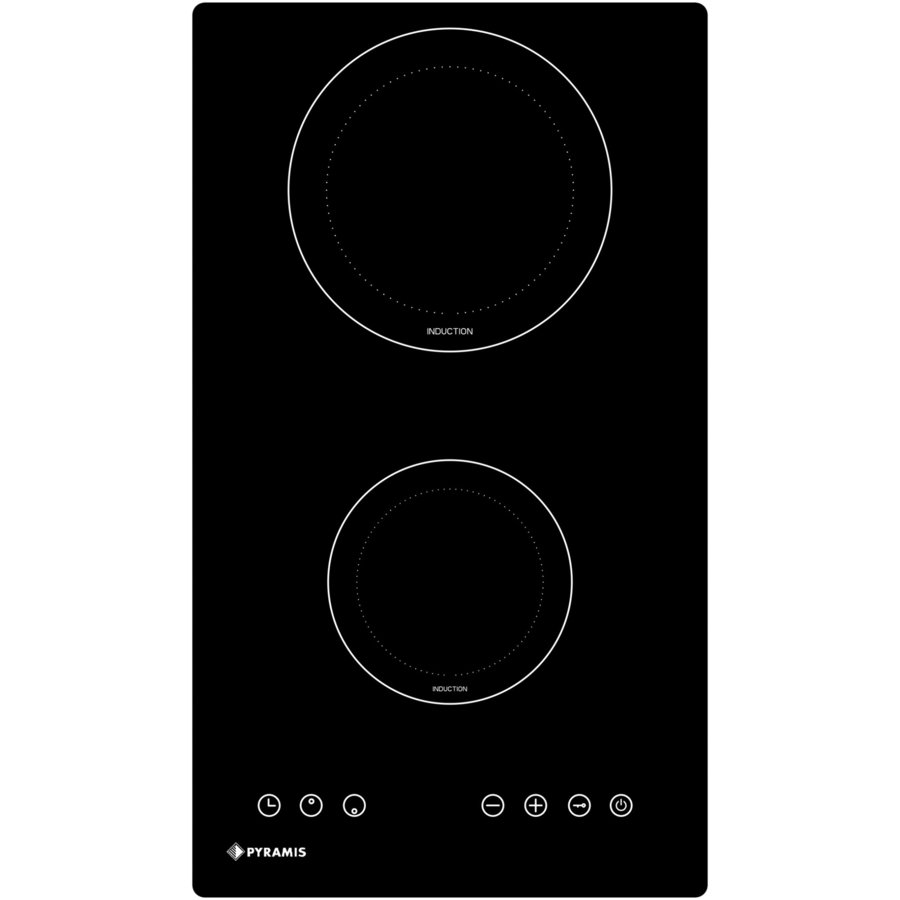 Plita incorporabila 20TC 2 zone de gatit 3500W Black Glass