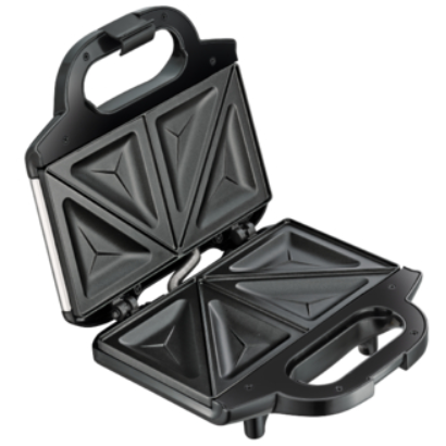 Sandwich-maker Tefal SM155212 Ultracompact 700W Negru / Argintiu — imaginea 3