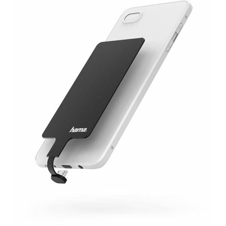 Adaptor incarcare Wireless Micro-USB 800 mA Negru