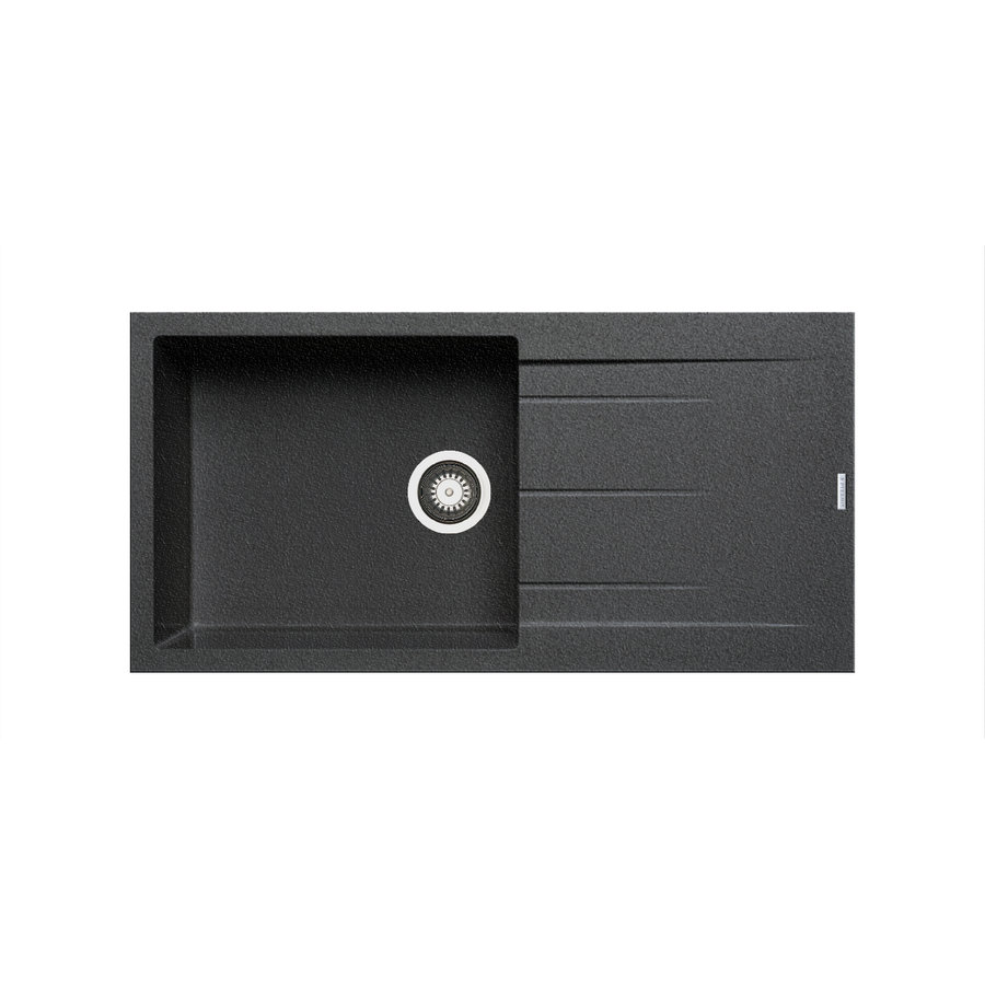 Chiuveta bucatarie Alazia 100x50cm 1B 1D Black