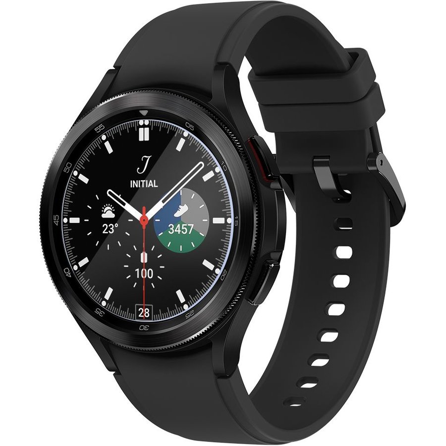 Set 3 folii sticla transparenta GLAStR SLIM compatibil cu Samsung Galaxy Watch 4 Classic 46mm