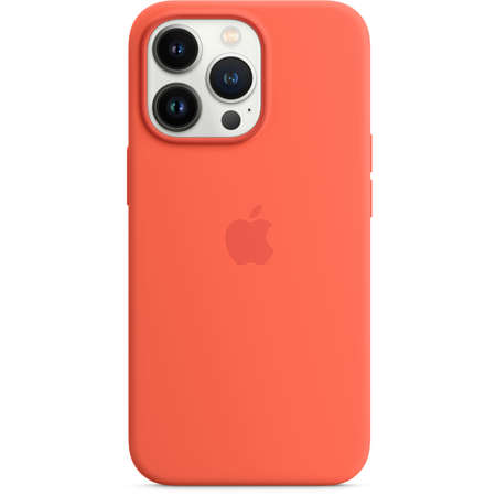 Husa Apple iPhone 13 Pro Silicone Case with MagSafe - Nectarine