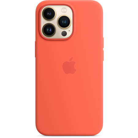 Husa Apple iPhone 13 Pro Silicone Case with MagSafe - Nectarine