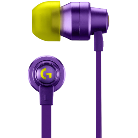 Casti Gaming in-ear Logitech G333 Violet