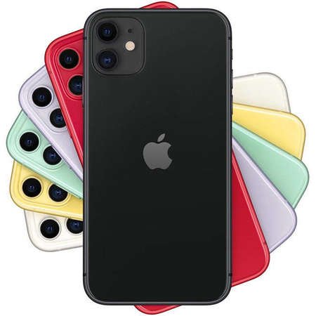 Telefon mobil Apple iPhone 11 64GB Dual Sim Black