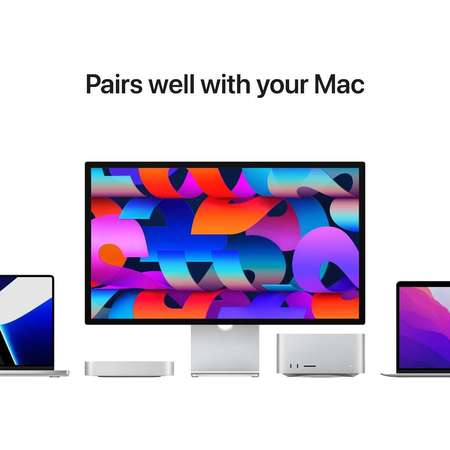 Monitor Apple Studio Display - Nano-Texture Glass - Tilt- and Height-Adjustable Stand