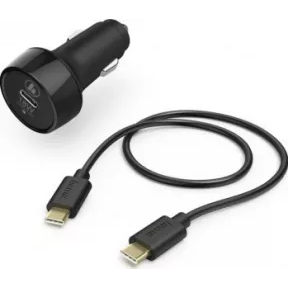 Incarcator auto USB-C 18W Negru