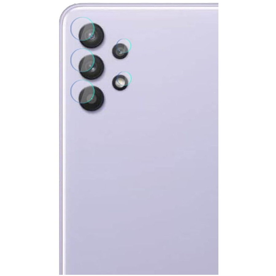 Set 4 folii protectie camera foto Flexible Glass compatibil cu Samsung Galaxy A33 5G