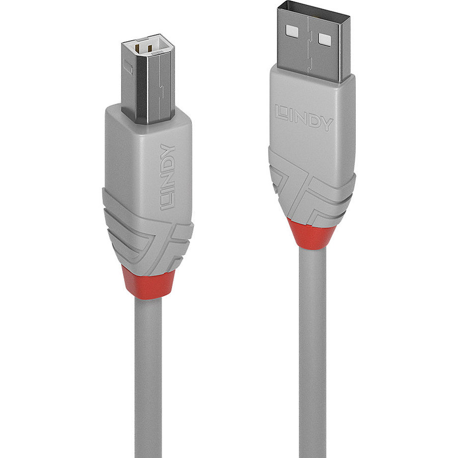 Cablu de date USB 2.0 tip A la B 0.5m