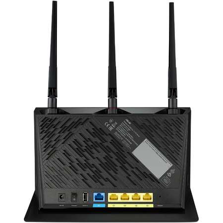 Router modem ASUS 4G-AC86U WPS AiProtection Pro 6 Antene IPv4 IPv6 Black