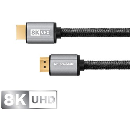 CABLU HDMI - HDMI 8K V 2.1 0.9M Kruger&MATZ
