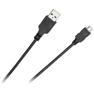 Cablu USB MicroUSB - USB 1.8m Black