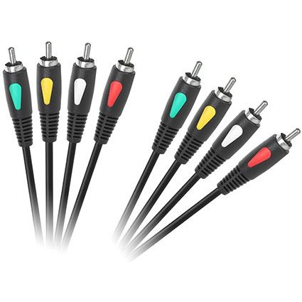 Cablu Audio Cabletech RCA - RCA 1m Black