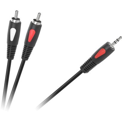 Cablu Audio Cabletech Jack 3.5mm - Jack 3.5mm 3m Black