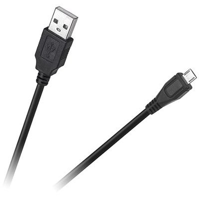 Cablu USB MicroUSB - USB 1m Black