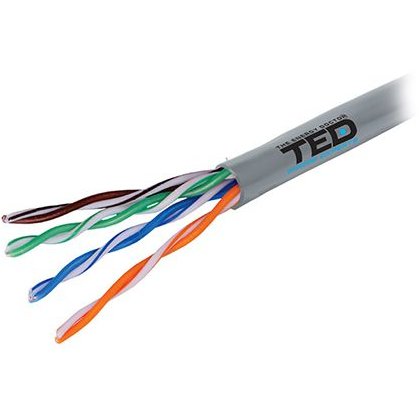 CABLU UTP CAT 5 CUPRU 0.5MM 305M TED ELECTRIC