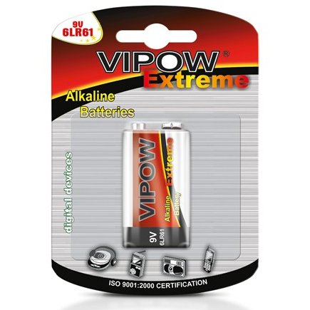 BATERIE SUPERALCALINA EXTREME 9V BLISTER
